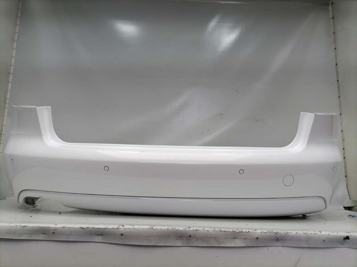 Audi A4 8K B8 original Stoßstange Stossfänger hinten LY9C Ibisweiss Kombi Bj.2010